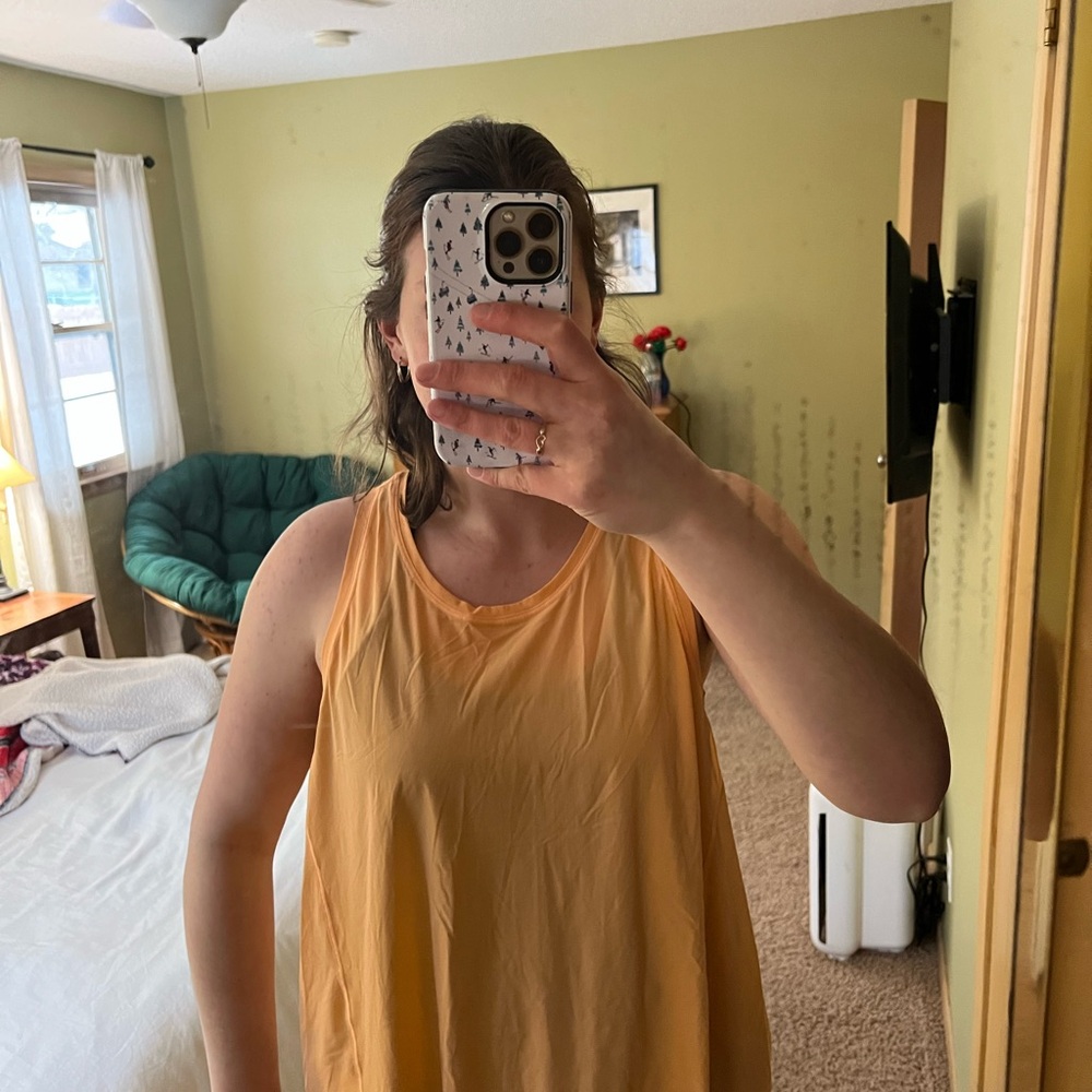 Athleta Women's Sleeveless Top in Mustard